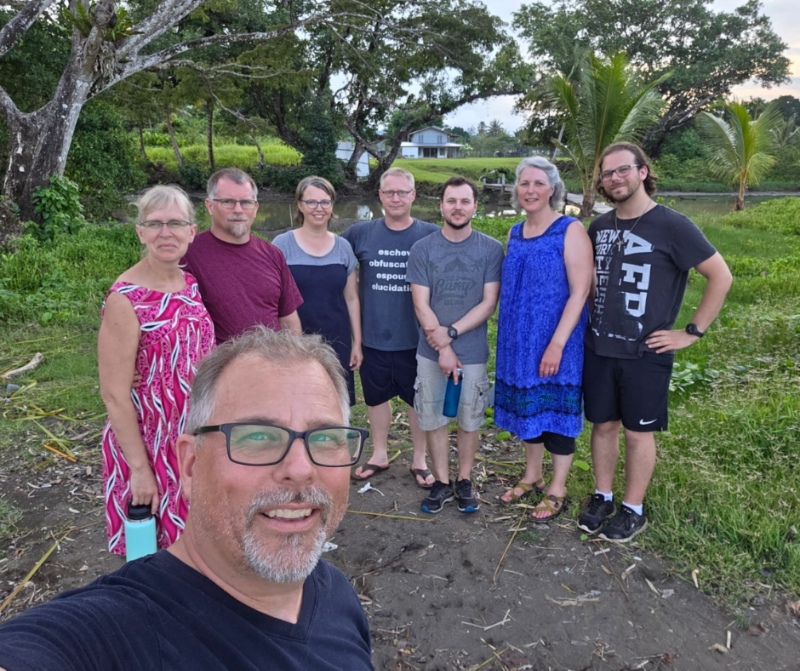 The PNG Team - 8 adults
